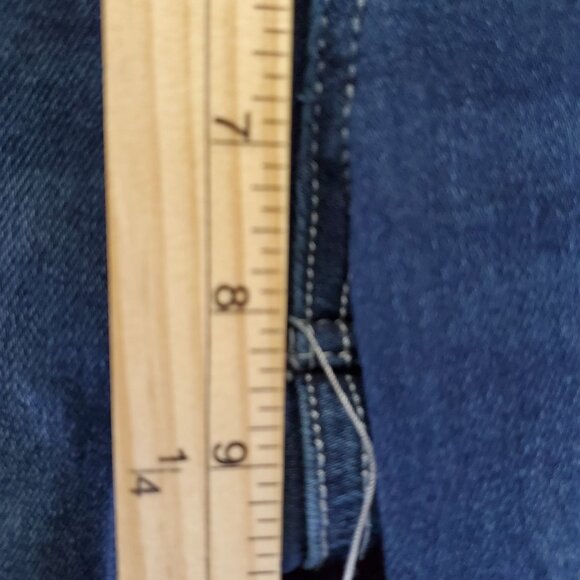 YMI Jeans Womens Size 3/26 Blue Bootcut Stretch Denim Mid Rise Fade Wash - Picture 7 of 13